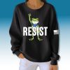 Portland Frog Resist Waffle Sweater