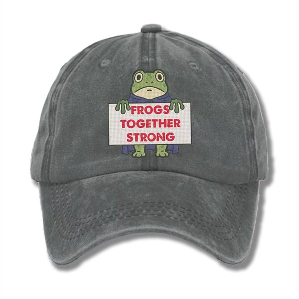 Portland Frog Together Strong Hat 1