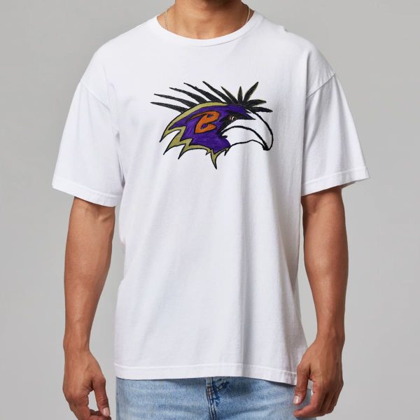Ravens Logo By Logan Crucial Catch Game Hoodie 5