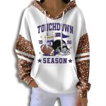 Ravens Touchdown Season 1996 Waffle Hoodie