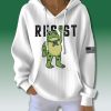 Resist Portland Frog Waffle Hoodie