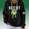 Resist Portland Frog Waffle Hoodie 3