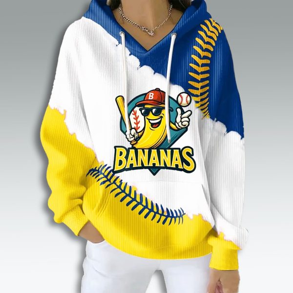 Savannah Bananas Waffle Hoodie