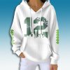 Seahawks Seattle City 12 Waffle Hoodie 4 Seahawks Seattle City 12 Waffle Hoodie 2