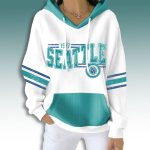 Seattle Mariners 1977 Vintage Waffle Hoodie