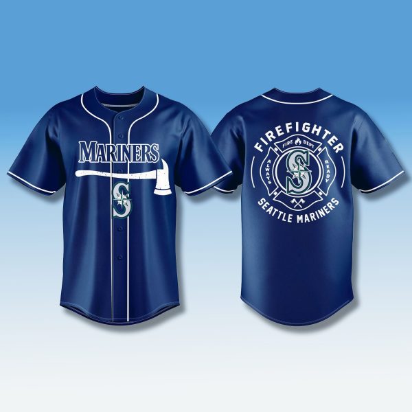 Seattle Mariners Firefighter Appreciation Jersey 2025