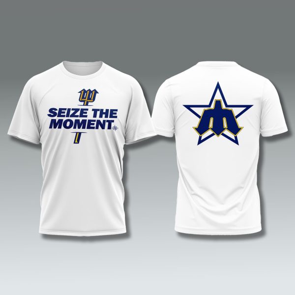 Seattle Mariners Seize The Moment 2025 T Shirt 2
