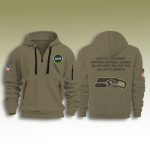 Seahawks 2025 Salute To Service Zip Hoodie