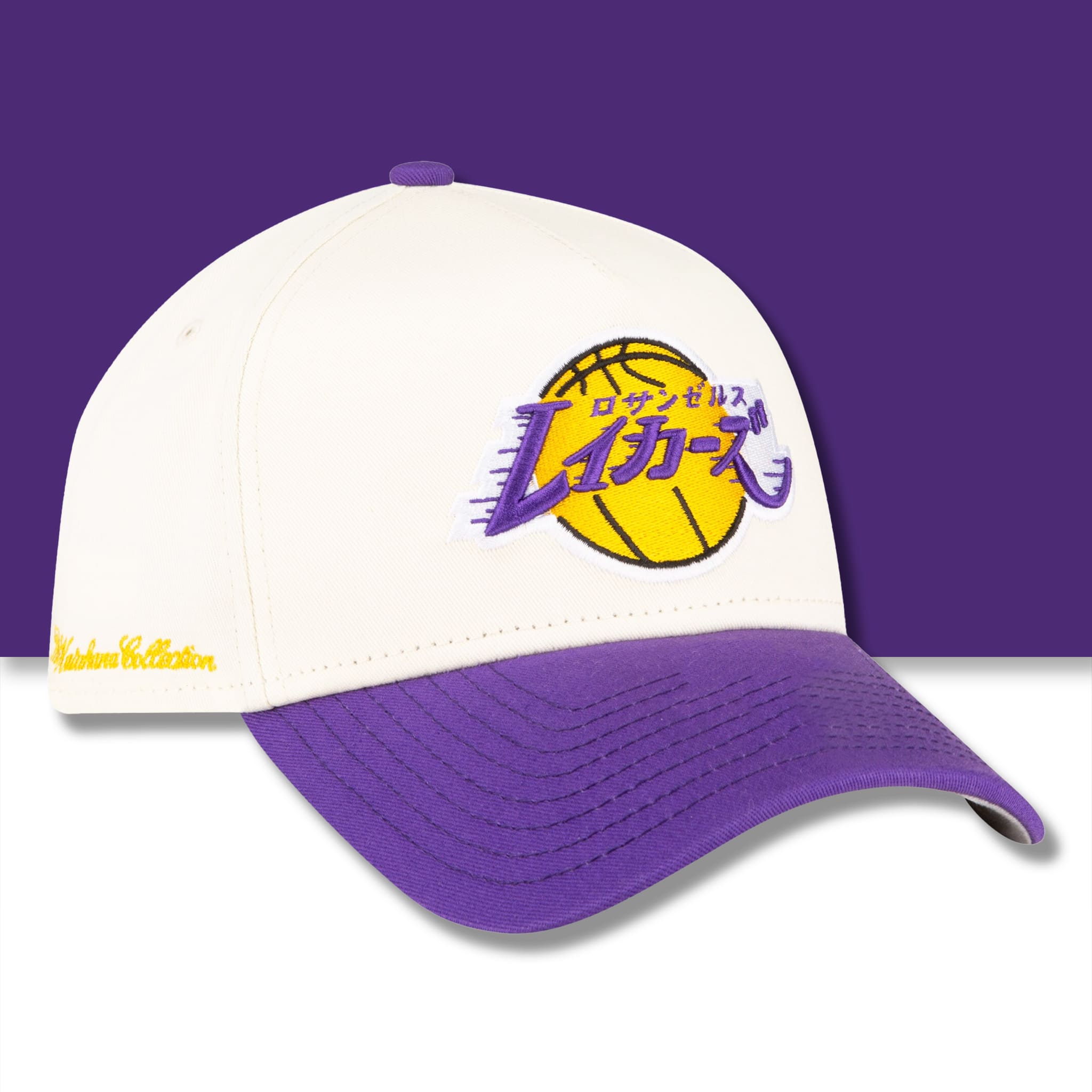 Shohei Ohtani Lakers Japanese Hat 2 Shohei Ohtani Lakers Japanese Hat 2