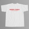 Sorry Girls Im In Love With My Wife T Shirt 12