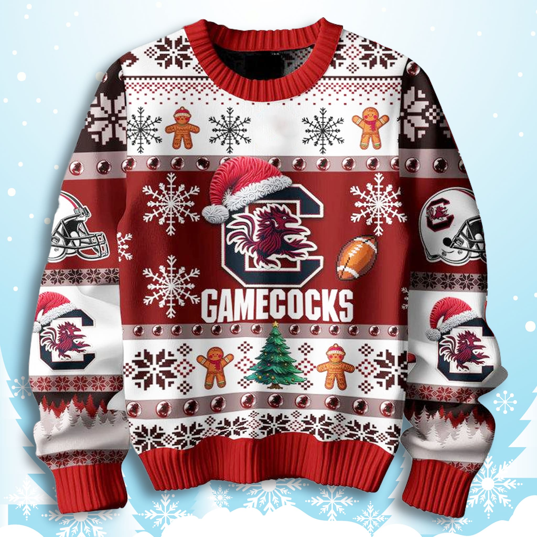 South Carolina Gamecocks They Not Like Us Ugly Sweater 3 South Carolina Gamecocks They Not Like Us Ugly Sweater