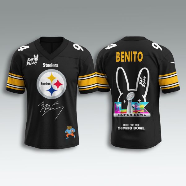 Steelers Bad Bunny 2026 Football Jersey