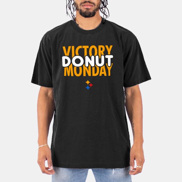 Steelers Victory Donut Monday Shirt 2