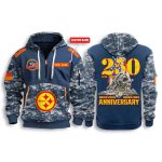 Steelers x US Marine Corps 250th Birthday Zip Hoodie