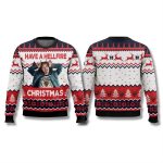 Stranger Things Have A Hellfire Christmas Ugly Sweater