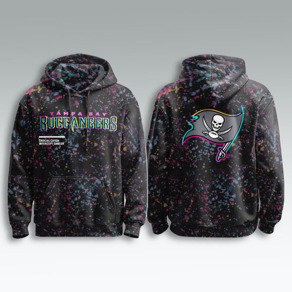 Tampa Bay Buccaneers Crucial Catch 2025 Hoodie 1