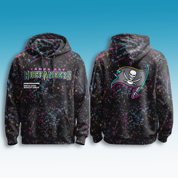 Tampa Bay Buccaneers Crucial Catch 2025 Hoodie 2