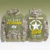 Tampa Bay Buccaneers US Army 250th Anniversary Veteran Hoodie 2