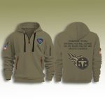 Titans 2025 Salute To Service Zip Hoodie