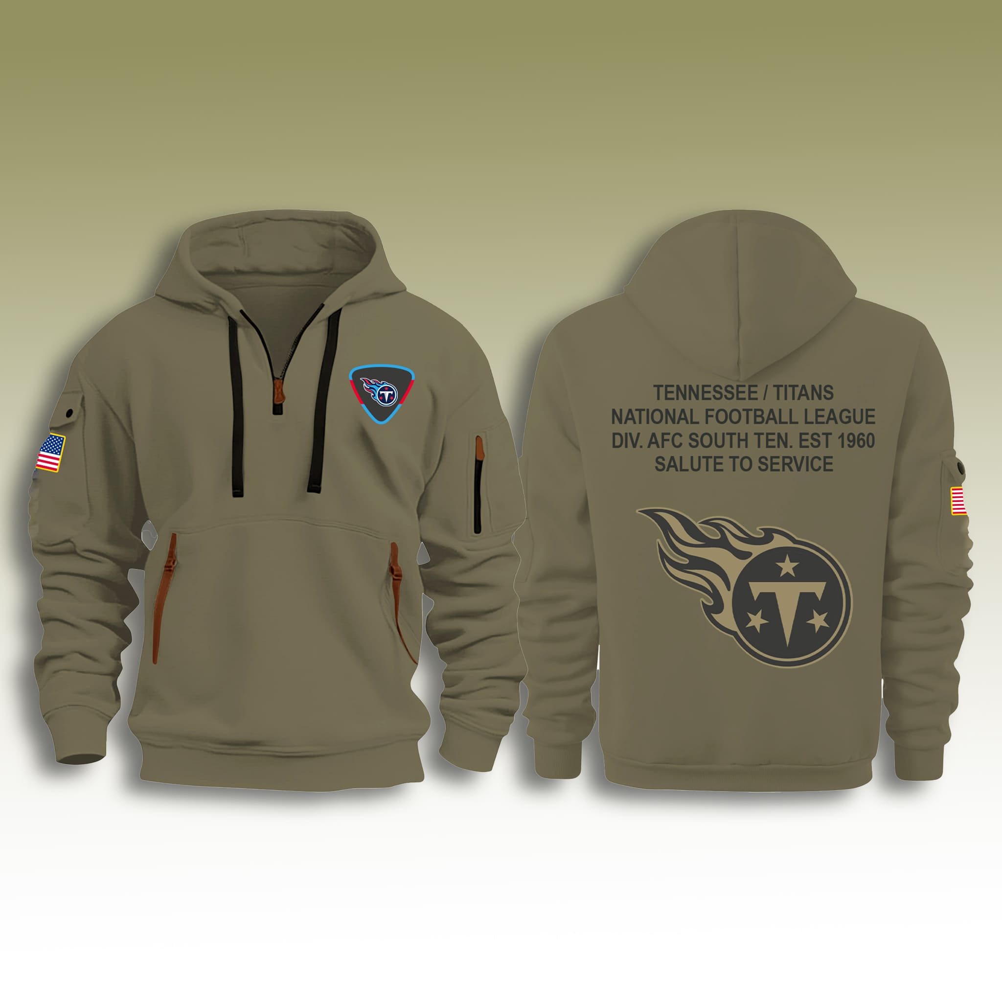 Tennessee Titans 2025 Salute To Service Zip Hoodie 2 Tennessee Titans 2025 Salute To Service Zip Hoodie 2