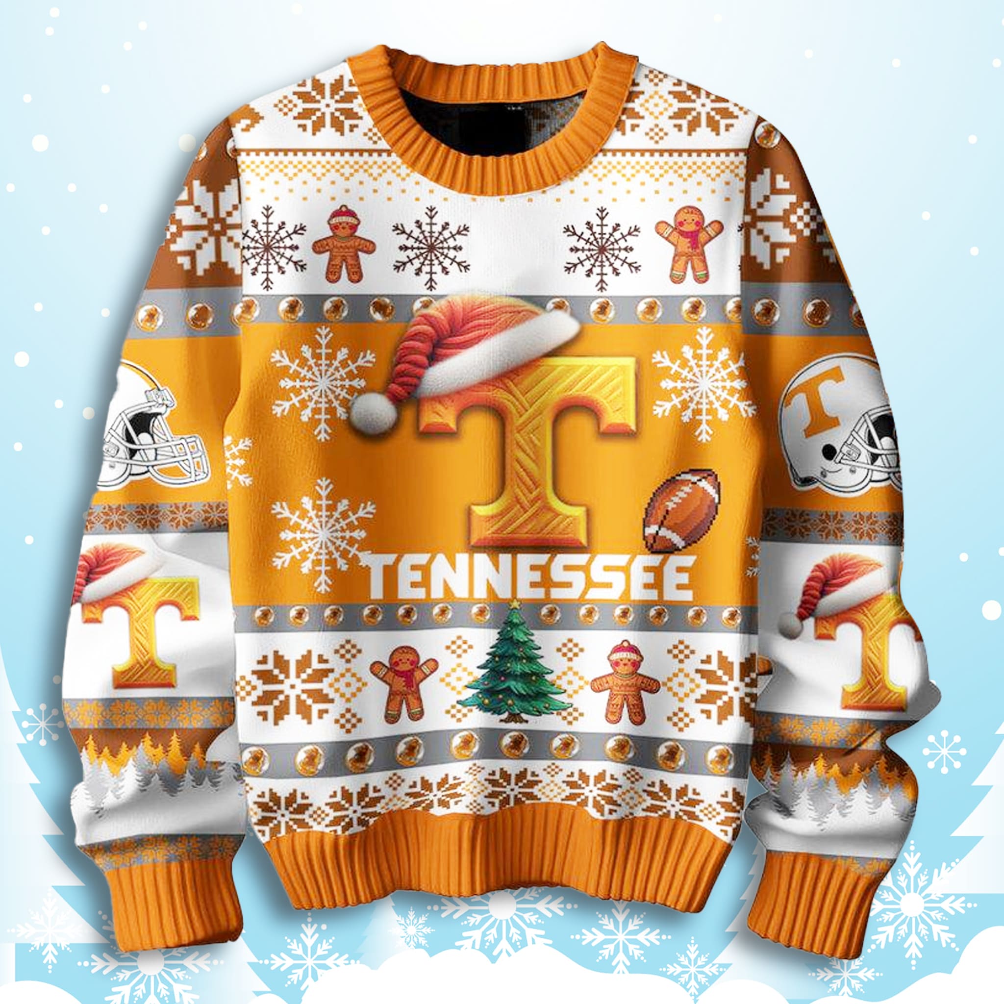 Tennessee Vols They Not Like Us Christmas Ugly Sweater 3 Tennessee Vols They Not Like Us Christmas Ugly Sweater