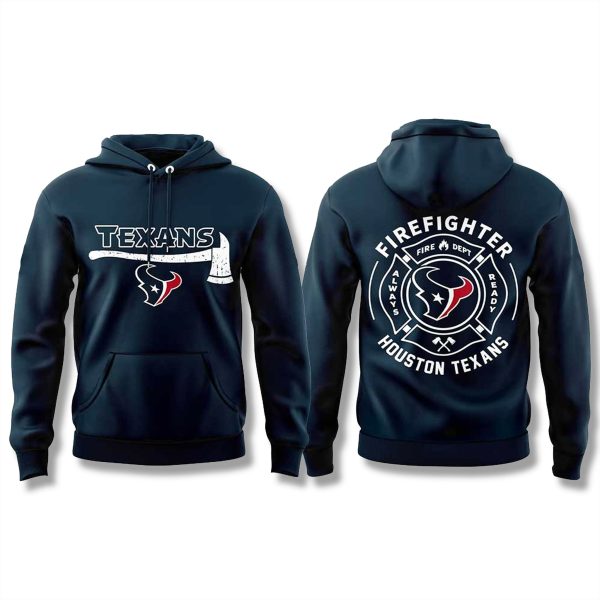 Texans Firefighter Appreciation Month 2025 Hoodie 1