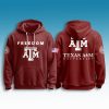 Texas A&M Charlie Kirk Freedom Hoodie 2025 4 Texas AM Charlie Kirk Freedom Hoodie 2025 2