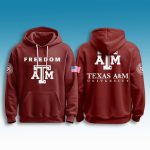 Texas A&M Charlie Kirk Freedom Hoodie 2025