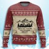 The Lord Of The Rings Not All Those Who Wander Are Lost Ugly Sweater