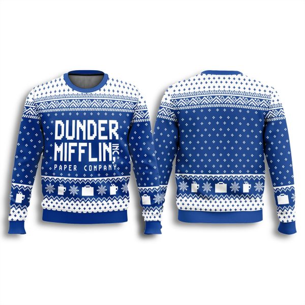 The Office Dunder Mifflin Paper Company Ugly Christmas Sweater 2