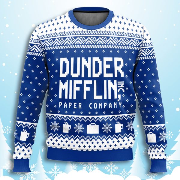 The Office Dunder Mifflin Paper Company Ugly Christmas Sweater