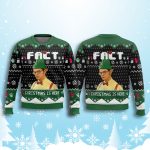 The Office Dwight Schrute Fact Christmas Is Here Ugly Sweater