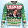 The Office Michael Scott No God Please Christmas Ugly Sweater