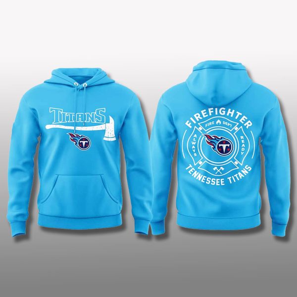 Titans Firefighter Appreciation Month 2025 Hoodie