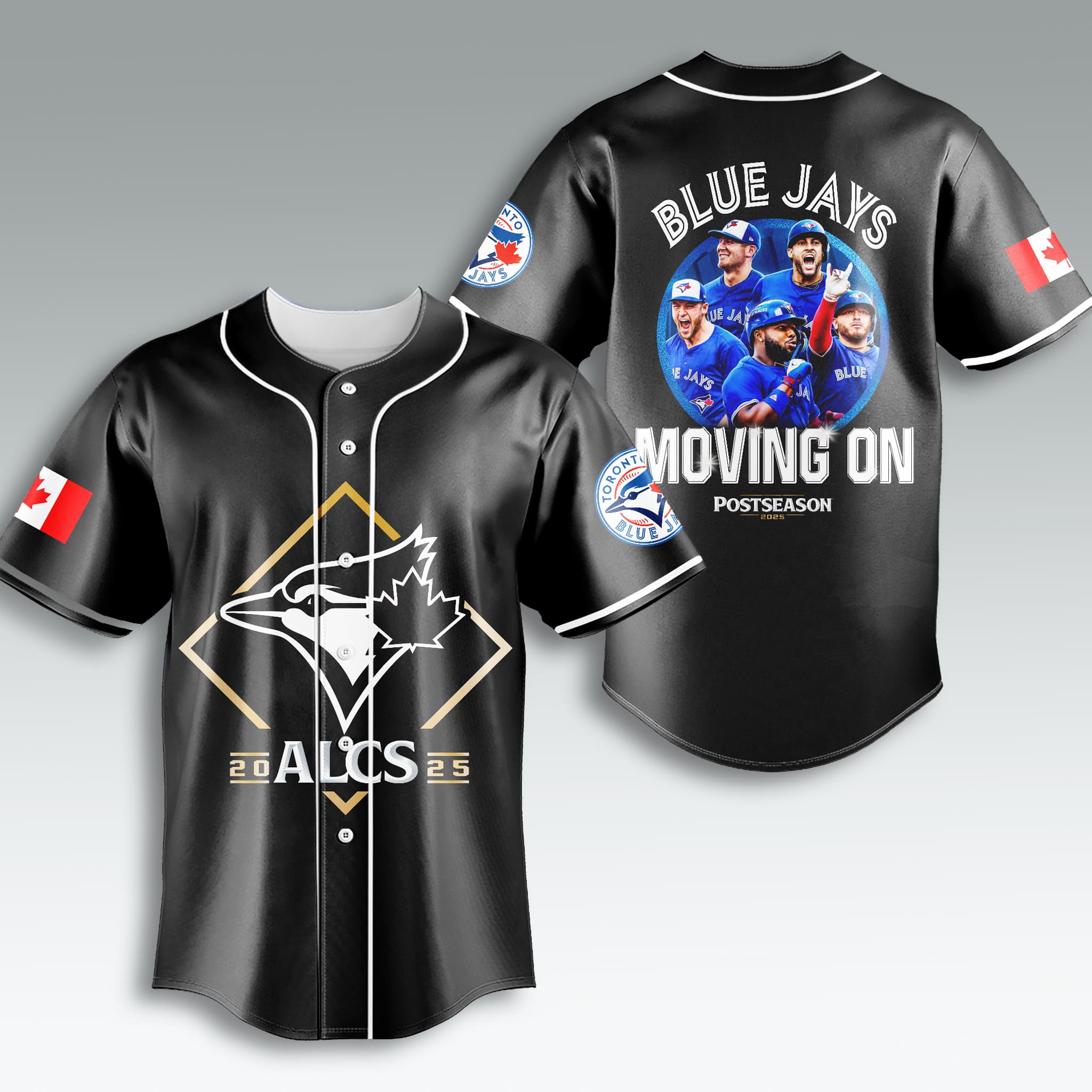 Toronto Blue Jays 2025 ALCS Moving On Jersey 1 Toronto Blue Jays 2025 ALCS Moving On Jersey 3