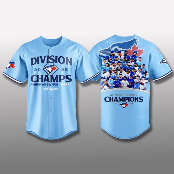 Toronto Blue Jays AL East Division Team Jersey 2025