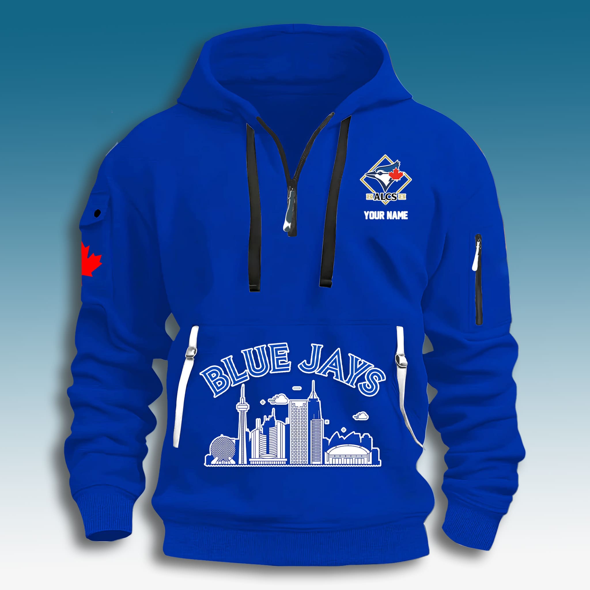 Blue Jays ALCS Champions Zip Hoodie 3 Toronto Blue Jays ALCS Champions Zip Hoodie 4