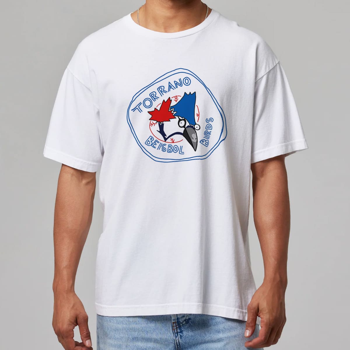 Torrano Beisbol Birds Blue Jays Shirt 4 Torrano Beisbol Birds Blue Jays Shirt 6