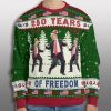 Trump 250 Years Of Freedom Ugly Christmas Sweater 5