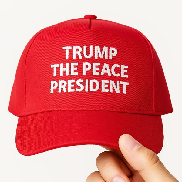 Trump The Peace President Hat 1