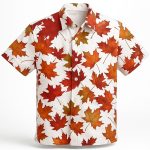 Tyler Durden Maple Leaf Hawaiian Shirt