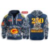 US Marine Corps 250th Birthday Packers Zip Hoodie