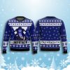 Undertaker Blue Ugly Christmas Sweater 2