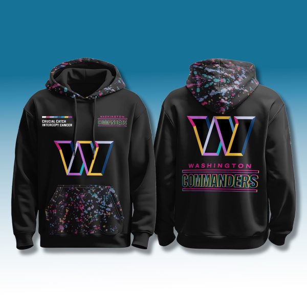 Washington Commanders 2025 Crucial Catch Intercept Cancer Shirt 2
