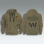 Commanders 2025 Salute To Service Zip Hoodie