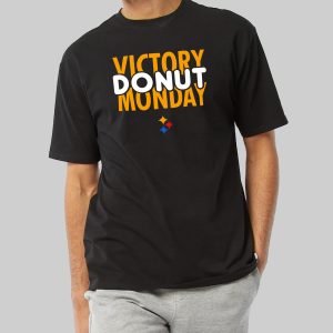 iFrogTees - Stuff That Uniquely For You 14 Steelers Victory Donut Monday Shirt 1