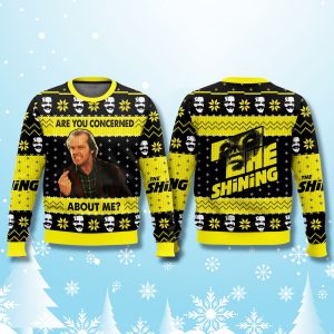 Jack Torrance The Shining Are You Concerned About Me Ugly Sweater 1