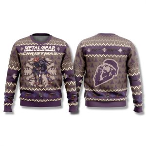 Metal Gear Solid Vintage Ugly Christmas Sweater 1