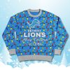 2025 Go Lions Ugly Christmas Sweater 6 2025 Go Lions Ugly Christmas Sweater 3