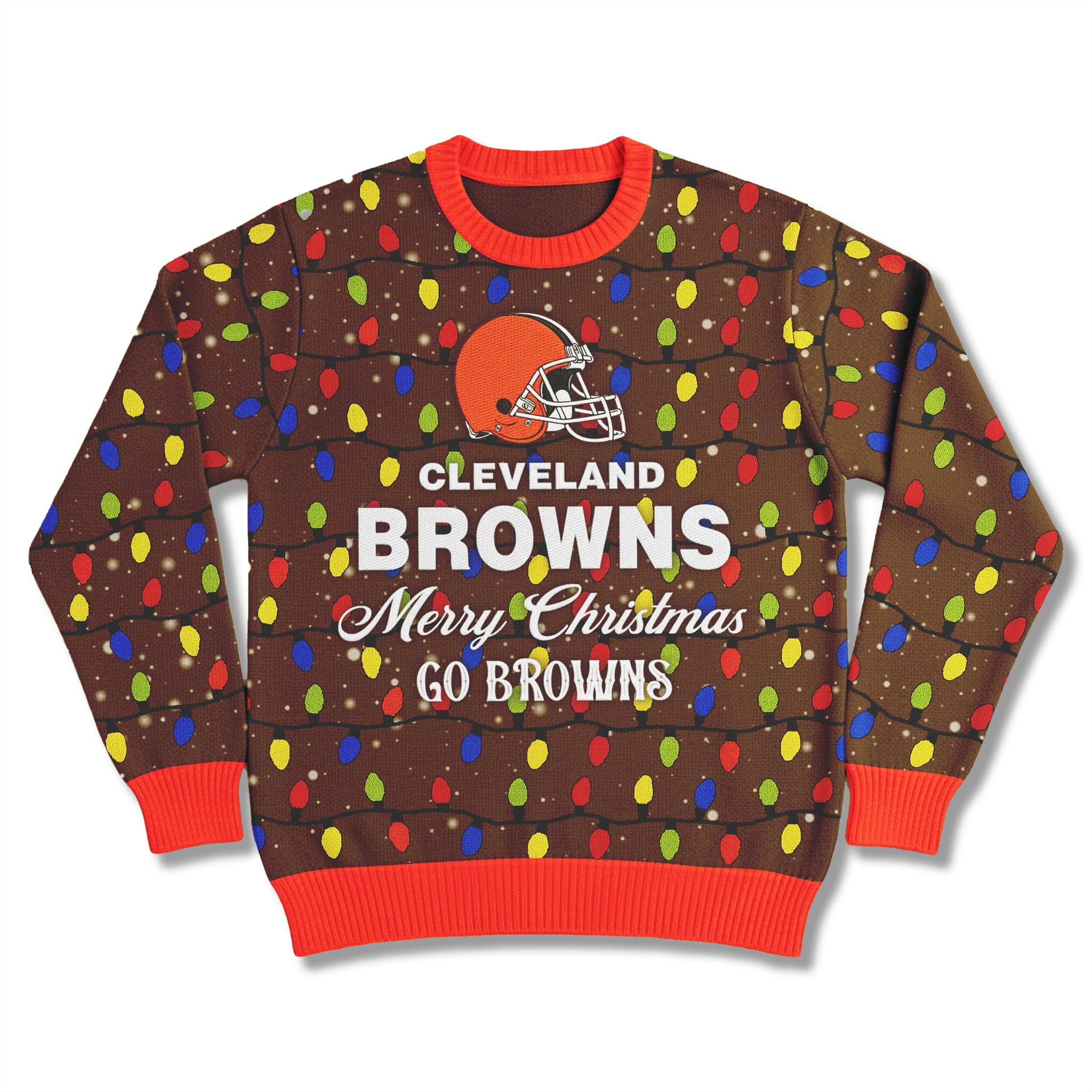 2025 Merry Christmas Go Browns Ugly Sweater 2 2025 Merry Christmas Go Browns Ugly Sweater 2